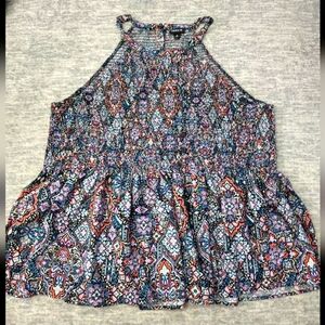 Torried 3X Floral Top